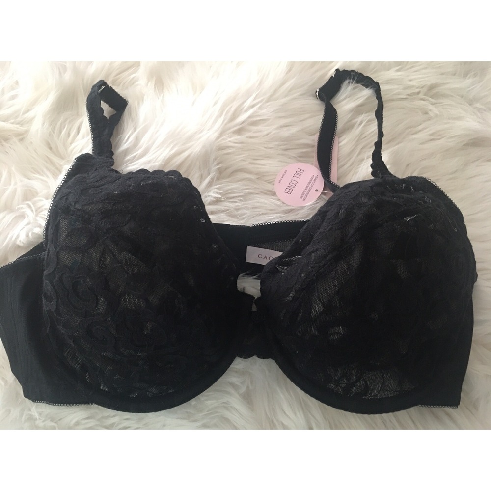 New Cacique Black Lace Bra 42D